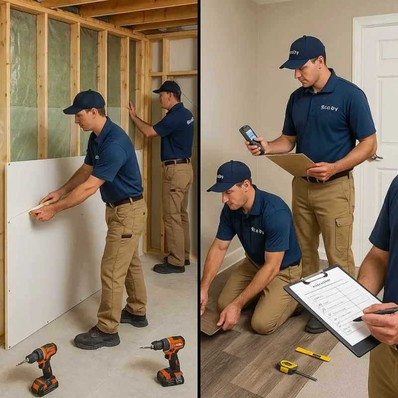 Repairs and Reconstruction process in Edgewood, PA