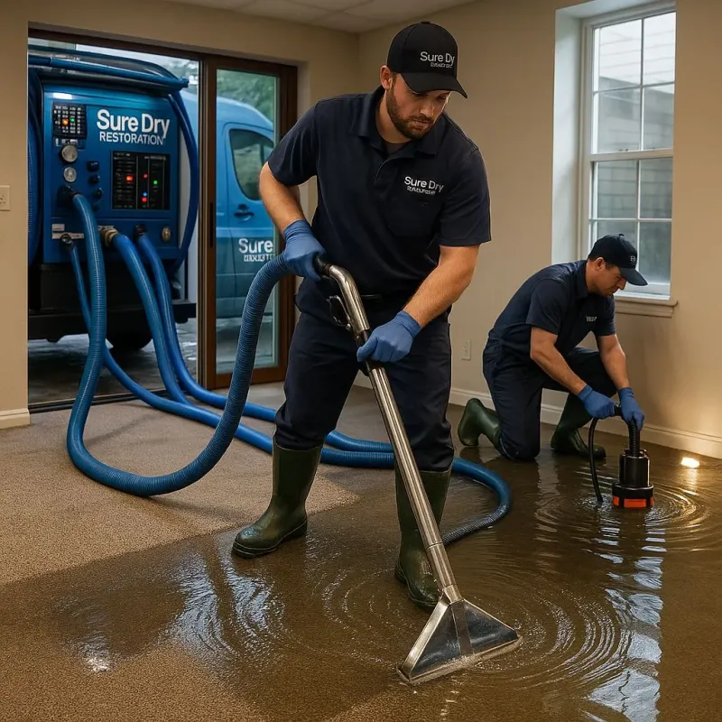 Water Extraction and Removal process in Edgewood, PA
